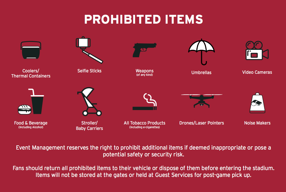 Prohibited Items